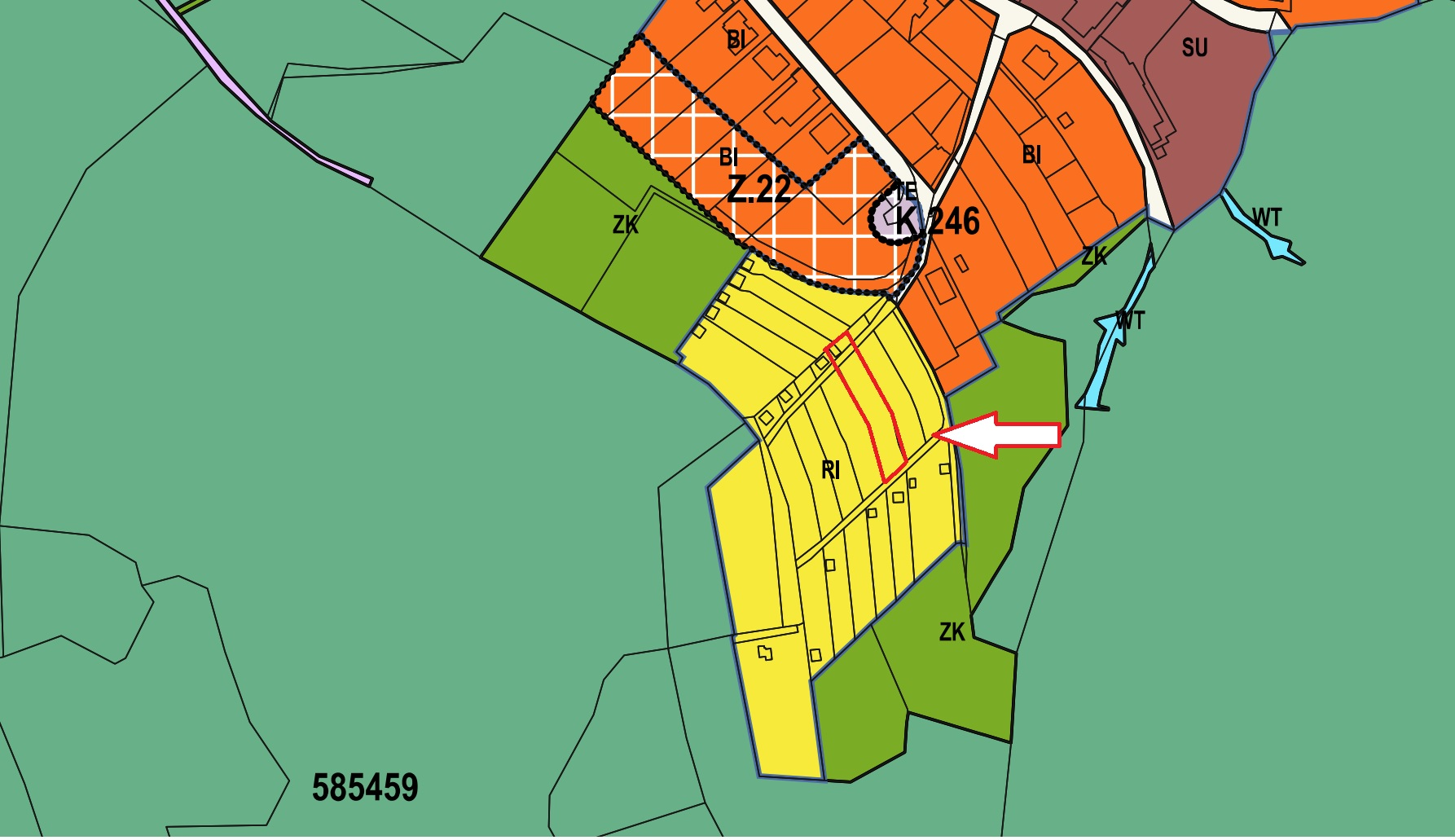 Prodej zahrady s chatkou v Luhačovicích